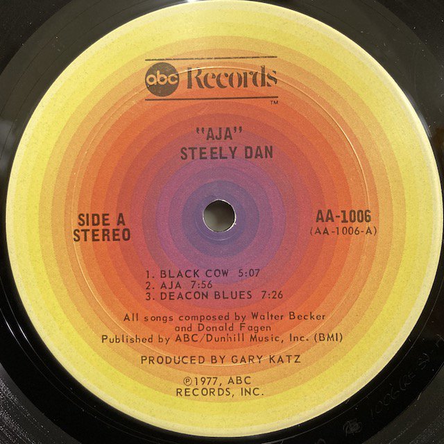 Steely Dan / Aja aa1006 大阪 ジャズ レコード 通販 買取 Bamboo