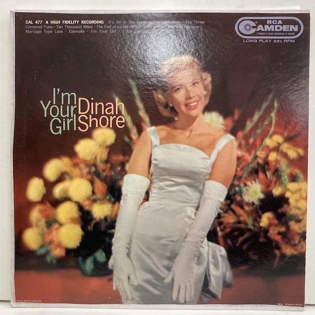 Dinah Shore / I'm Your Girl cal477 ◎ 大阪 ジャズ レコード