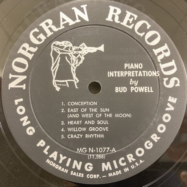 Bud Powell / Piano Interpretations mgn1077 大阪 ジャズ レコード