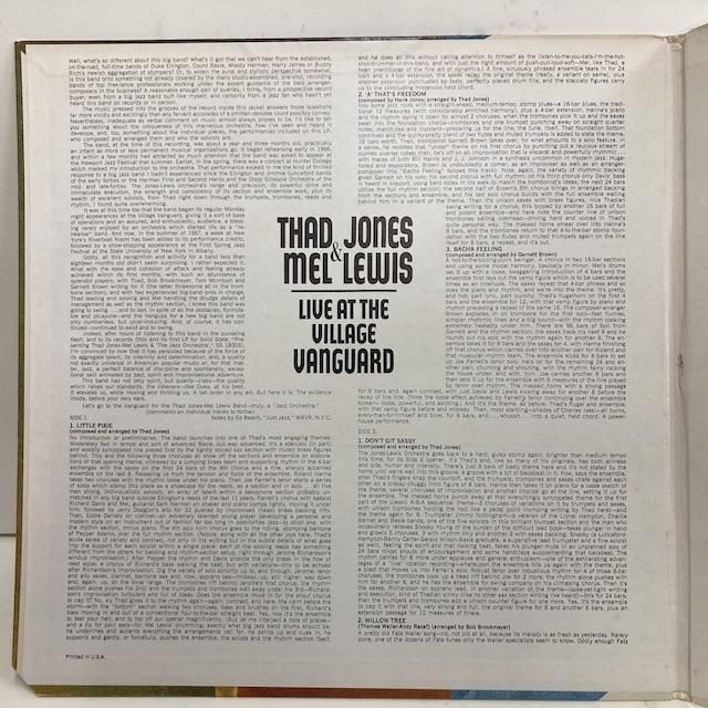 Thad Jones & Mel Lewis / live at the Village Vanguard