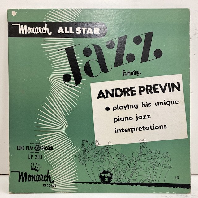 Andre Previn / playing Piano Jazz Interpretations molp203 ◎ 大阪 ジャズ レコード 通販  買取 Bamboo Music