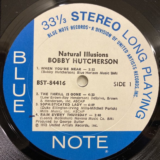 BOBBY HUTCHERSON / NATURAL ILLUSIONS - 洋楽