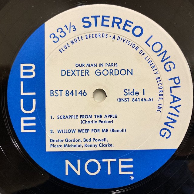 デクスター・ゴードン VANGELDER ジャズ レコード Blue Note-