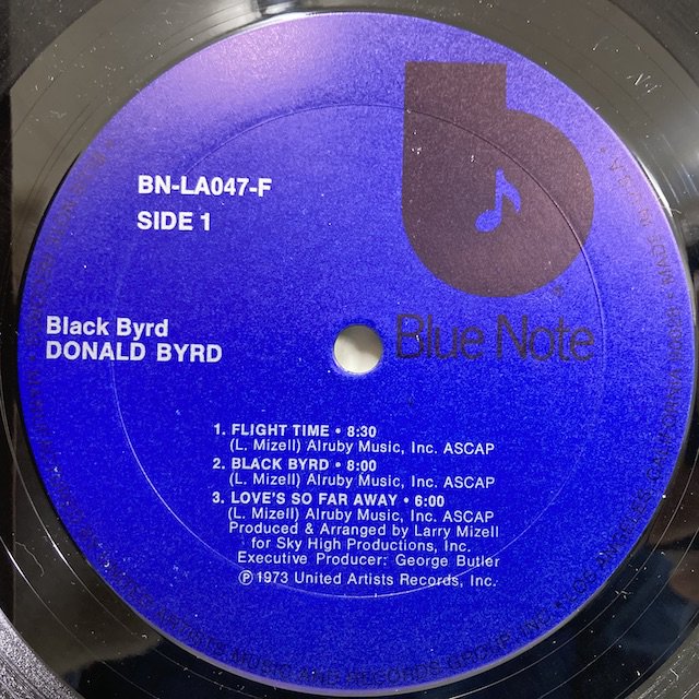 Donald Byrd / Black Byrd Bnla047f ◎ 大阪 ジャズ レコード 通販 買取 Bamboo Music