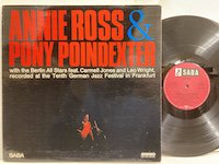 ANNIE ROSS & PONY POINDEXTER レア盤 洋楽