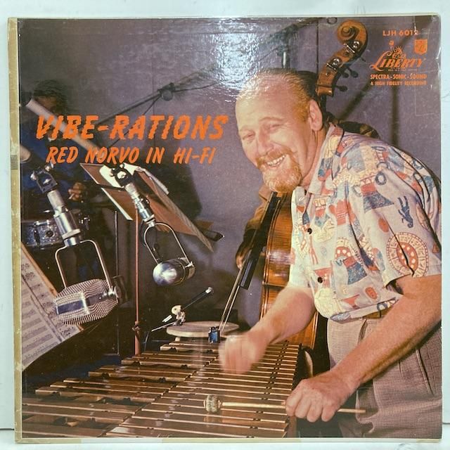 Red Norvo / Vibe Rations ljh6012 ◎ 大阪 ジャズ レコード