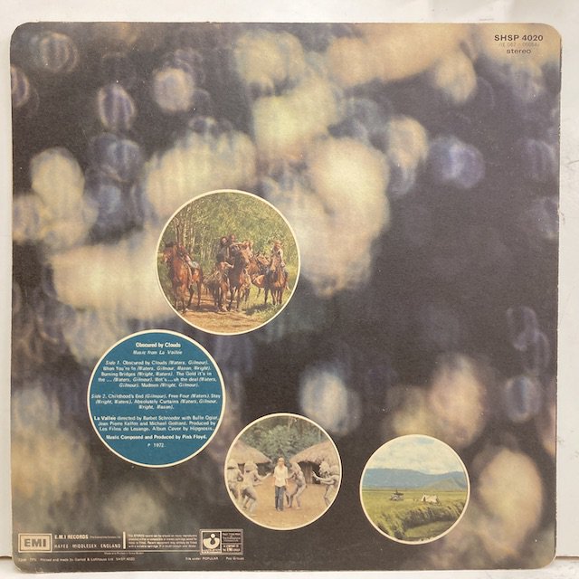 Pink Floyd / Obscured by Clouds shsp4020 ◎ 大阪 ジャズ レコード 通販 買取 Bamboo Music