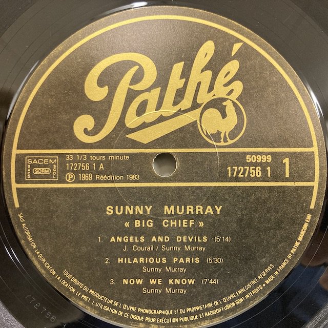 Sunny Murray / Big Chief 172756 1 ◎ 大阪 ジャズ レコード 通販 買取 Bamboo Music