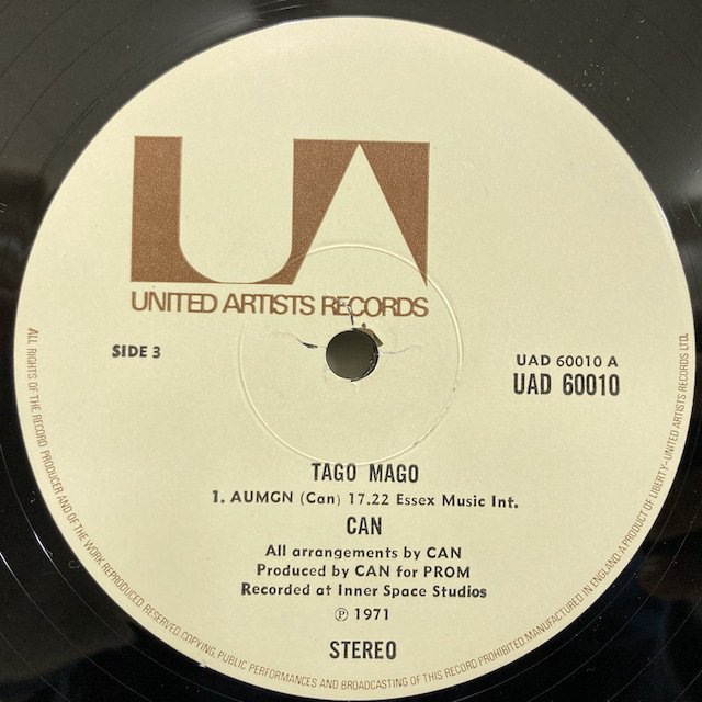 Can / Tago Mago uad60009/10 ◎ 大阪 ジャズ レコード 通販 買取 Bamboo Music