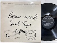 Warne Marsh / Release Record Send Tape 