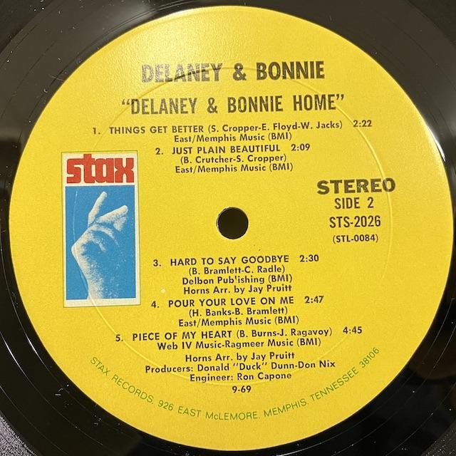 Delaney & Bonnie / Home sts2026 ◎ 大阪 ジャズ レコード 通販