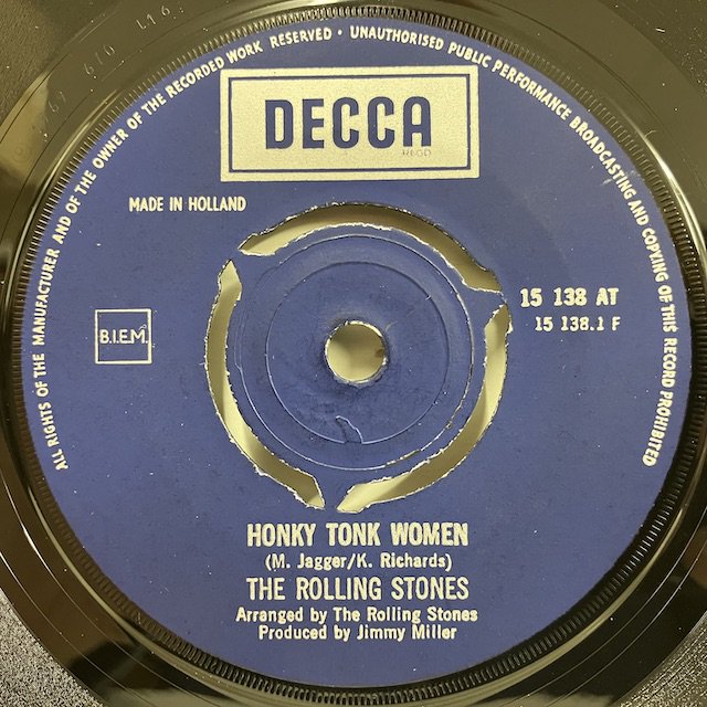 Rolling Stones / Honky Tonk Women - You Can't Always GetWhat You