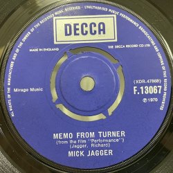 Mick Jagger / Memo From Turner 