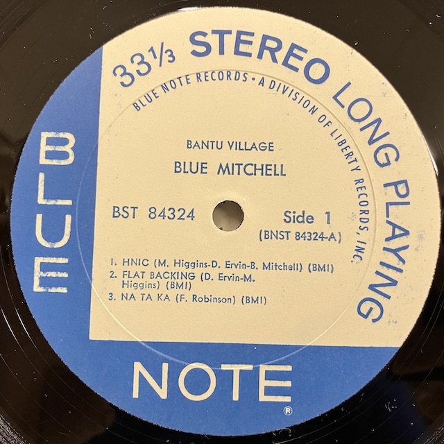 Blue Mitchell / Bantu Village bst84324 ◎ 大阪 ジャズ レコード 通販 買取 Bamboo Music