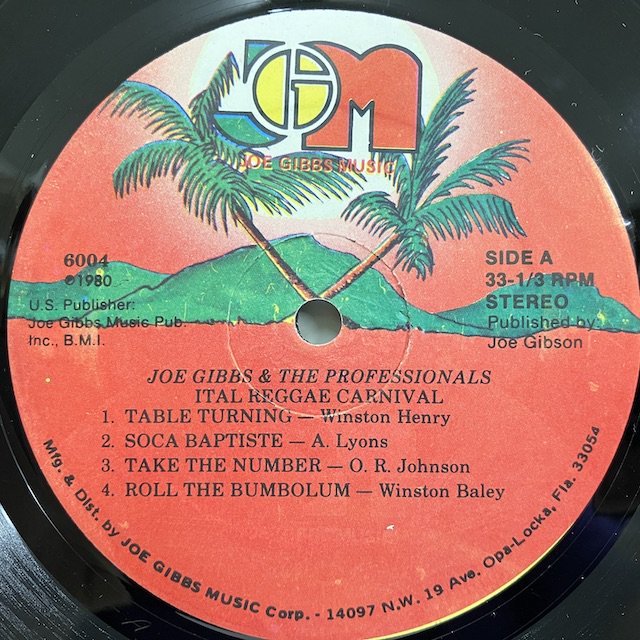 Joe Gibbs-Ital Reggae Carnival - 洋楽