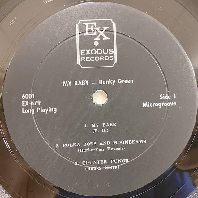 Bunky Green / My Babe ex6001 ◎ 大阪 ジャズ レコード 通販