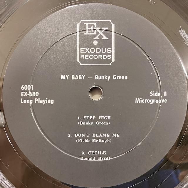 Bunky Green / My Babe ex6001 ◎ 大阪 ジャズ レコード 通販