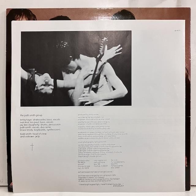Patti Smith / Easter ab4171 ◎ 大阪 ジャズ レコード 通販