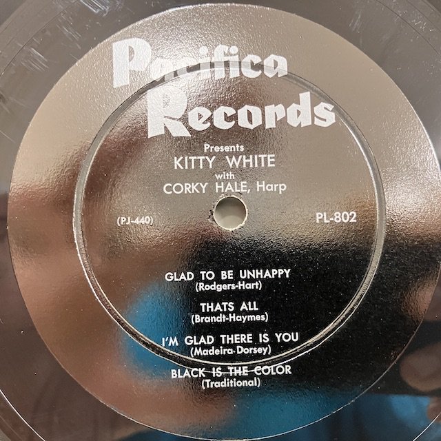 Kitty White / with Corky Hale Pl802 ◎ 大阪 ジャズ レコード 通販 買取 Bamboo Music