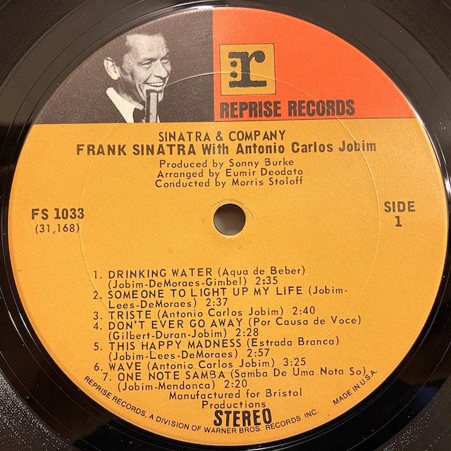 Frank Sinatra / Sinatra & Company fs1033 ◎ 大阪 ジャズ レコード 通販 買取 Bamboo Music
