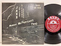 Marian McPartland / Jazz at the Hickory House mg15032 ◎ 大阪 ジャズ レコード 通販 買取  Bamboo Music