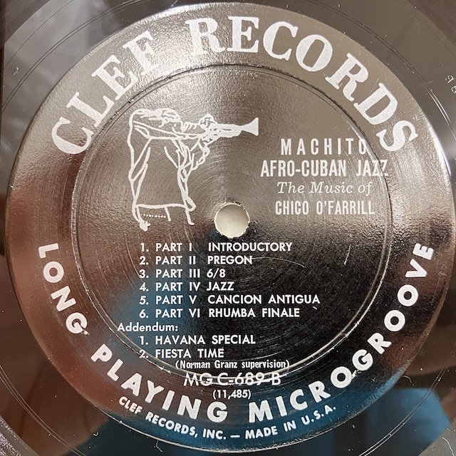 ○即決LP Machito / Afro Cuban Jazz Mgc689 j33981 米オリジナル 艶