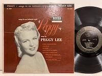 Peggy Lee / Songs in an Intimate Style dl5539 ◎ 大阪 ジャズ