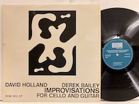 David Holland Derek Bailey / Improvisations ecm1013st