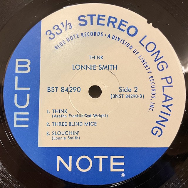 Lonnie Smith / Think Bst84290 ◎ 大阪 ジャズ レコード 通販 買取 Bamboo Music