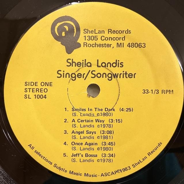 ロピア 爆買い Sheila Landis / Singer Songwriter sl1004 ◎ 大阪 ジャズ 洋楽