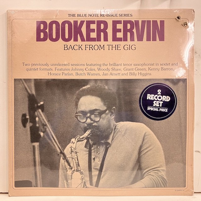 Booker Ervin / Back From the Gig Bnla488h2 ◎ 大阪 ジャズ レコード 通販 買取 Bamboo Music