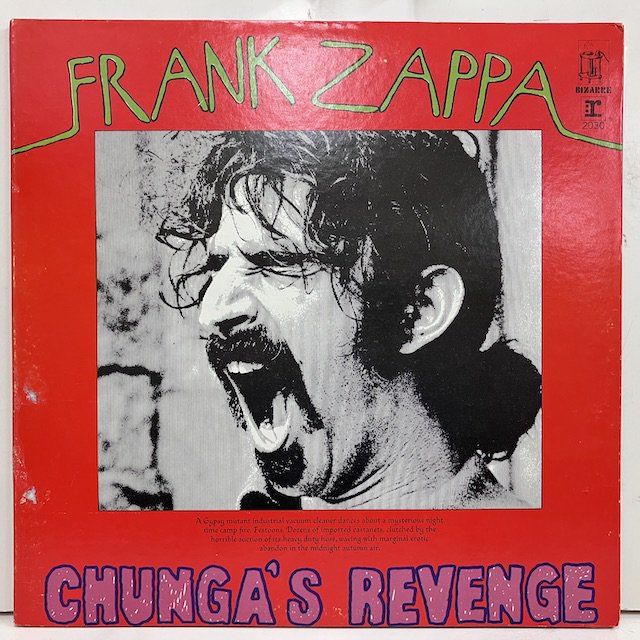 ☆即決 Frank Zappa / Chunga´s Revenge r12235 米オリジナル、W7