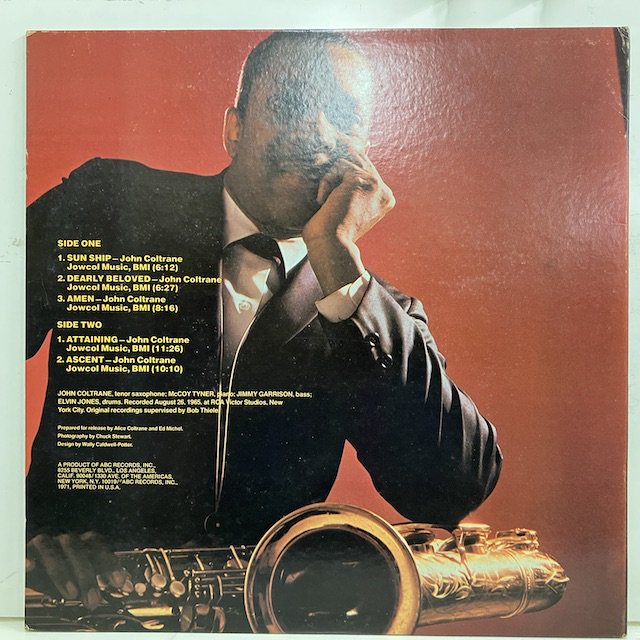 John Coltrane / Sun Ship as9211 ◎ 大阪 ジャズ レコード 通販 買取 Bamboo Music