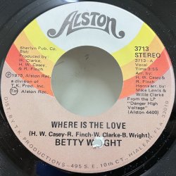 Betty Wright / Where is the Love 