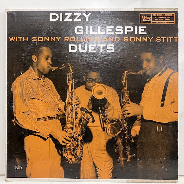 Dizzy Gillespie Sonny Stitt Sonny Rollins / Duets mgv8260 ◎ 大阪 ジャズ レコード 通販  買取 Bamboo Music