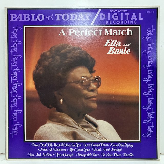 Ella Fitzgerald Count Basie A Perfect Match :通販 ジャズ レコード 買取 Bamboo Music