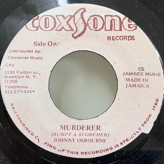 Johnny Osbourne / Murderer - Johnny & Skatalites / Murderer version so0076  :通販 ジャズ レコード 買取 Bamboo Music