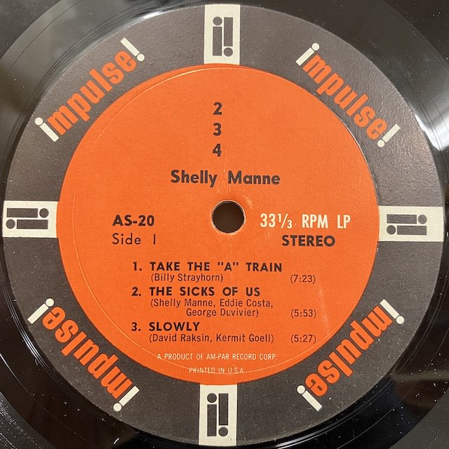 Shelly Manne / 234 As20 :通販 ジャズ レコード 買取 Bamboo Music