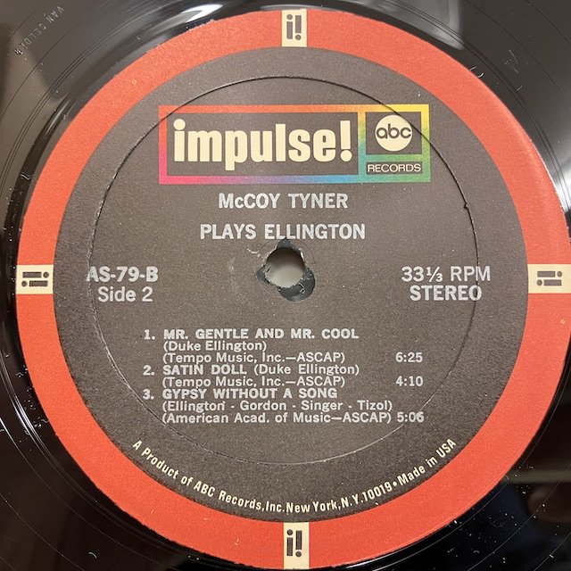 McCoy Tyner Plays Ellington レコード 【爆売りセール開催中！】