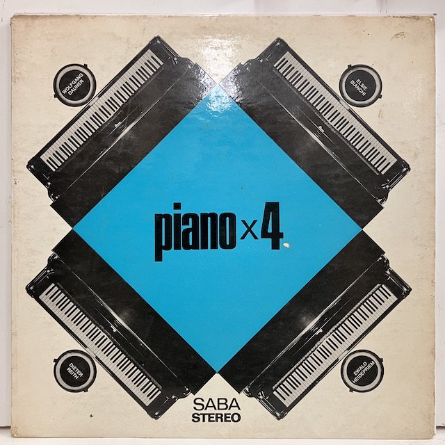 V.A./piano×4（piano mal vier） german SABA | nate-hospital.com