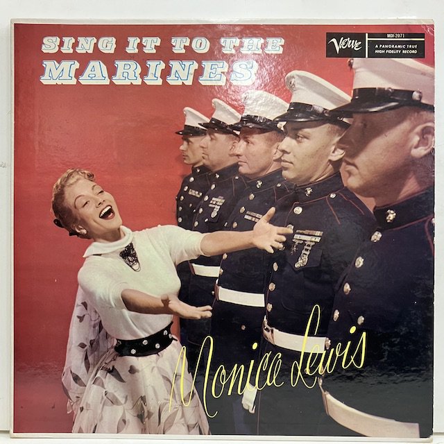 Monica Lewis / sing it to the Marines mgv2071 :通販 ジャズ レコード 買取 Bamboo Music