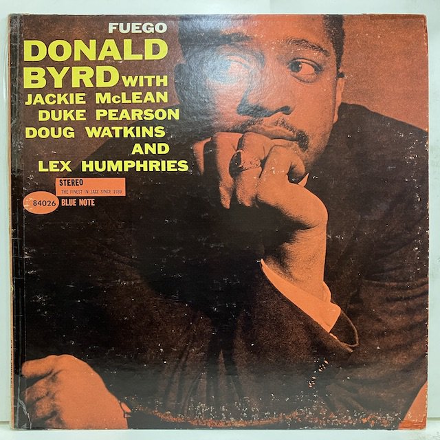 米オリジナル】DONALD BYRD 両溝 47west RVG刻印 FUEGO ドナルドバード