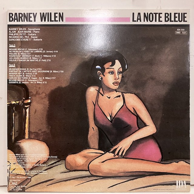 Barney Wilen / la Note Bleue ida010 :通販 ジャズ レコード 買取 Bamboo Music