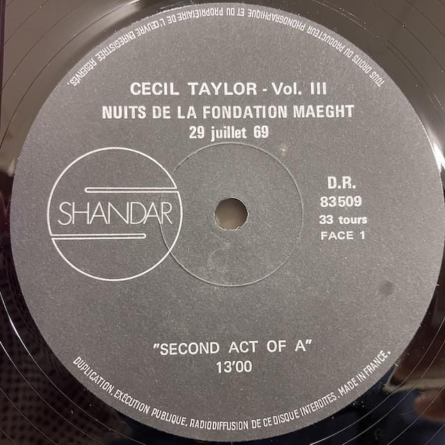 2025年最新】CECIL TAYLOR JAZZの人気アイテム - メルカリ