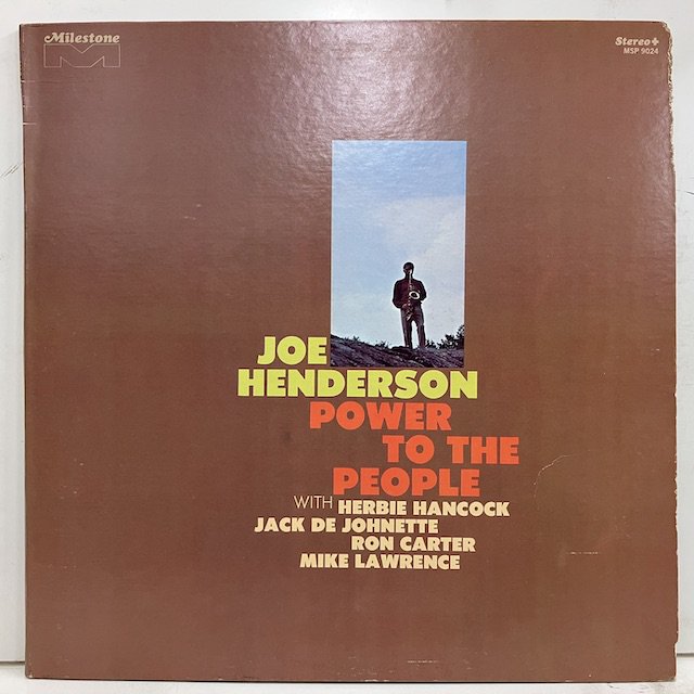 米オリジナル】JOE HENDERSON 名盤 POWER TO THE PEOPLE ジョー