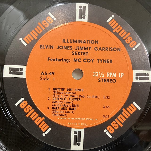Elvin Jones Jimmy Garrison / Illumination as49 :通販 ジャズ レコード 買取 Bamboo Music
