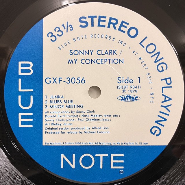 Sonny Clark / My Conception Gxf-3056 :通販 ジャズ レコード 買取 Bamboo Music