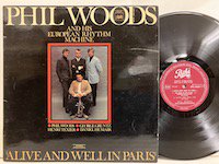 Phil Woods / Alive And Well In Paris SPTX340.844 :通販 ジャズ レコード 買取 Bamboo  Music