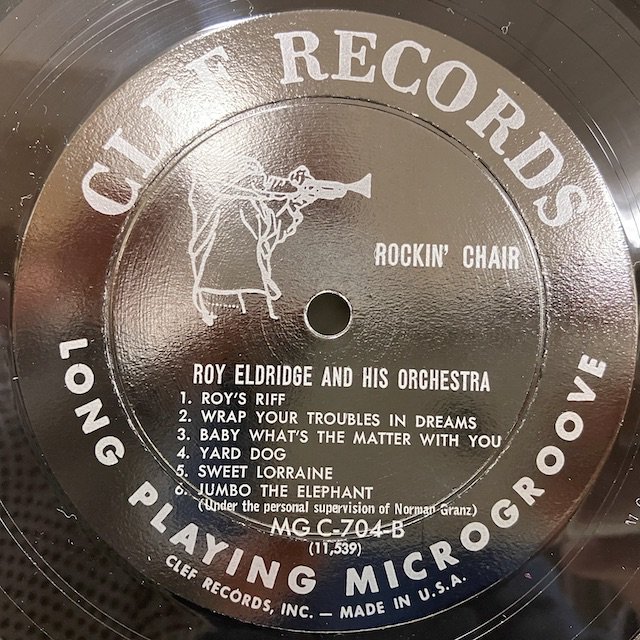 Roy Eldridge / Rockin' Chair mgc-704 :通販 ジャズ レコード 買取 Bamboo Music