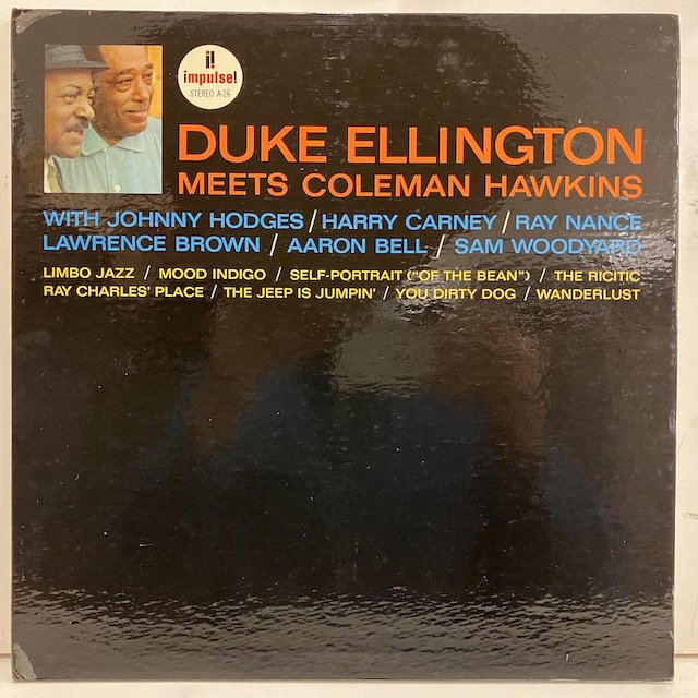 新作入荷!!】 Duke Ellington Meets Coleman Hawkins LP リール